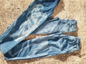 Tinte de pantalones vaqueros